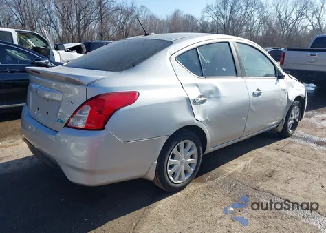 2016 Nissan Versa 1.6 Sv из США, поврежденный, VIN 3N1CN7AP9GL870378